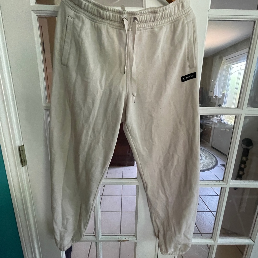 Calvin Klein Beige Men's Pants